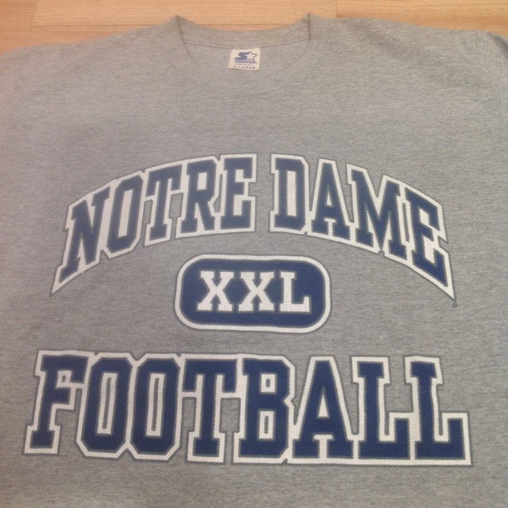Vintage Notre Dame Starter T Shirt